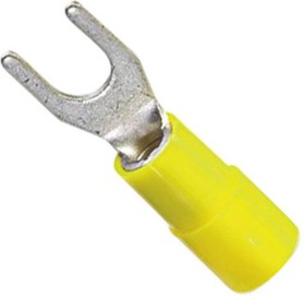 3240042, Fork-type cable lug - yellow - 4 - 6 mm² - M4