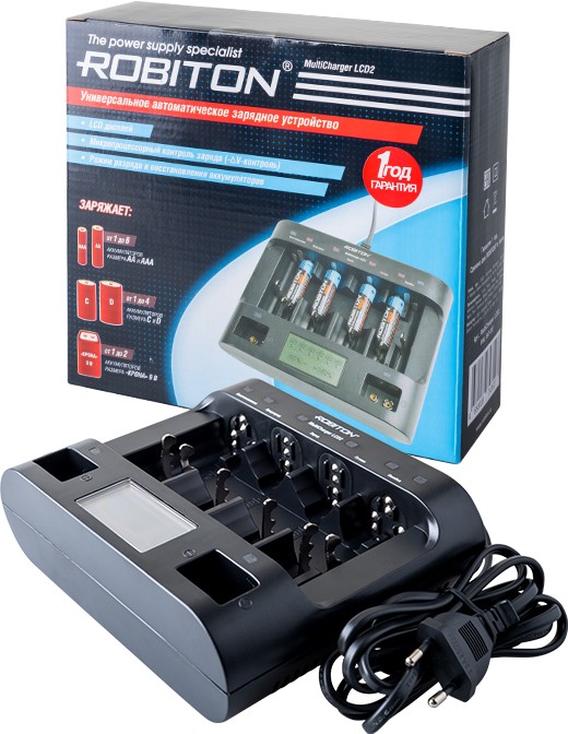 Зарядные устройства для АА - Зарядное устройство ROBITON SC эконом-универсал цены и отзывы.