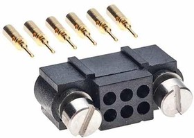 M80-5631005, Power to the Board 5+5 WAY MALE CRIMP S/BORE+REV FIX JS