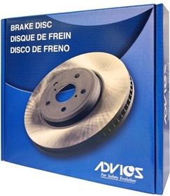 Фото 1/2 A6F182B, Диск тормозной пер. ADVICS