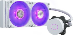Фото 1/9 Cooler Master MasterLiquid ML240L V2 RGB White Edition (MLW-D24M-A18PC-RW), Система охлаждения