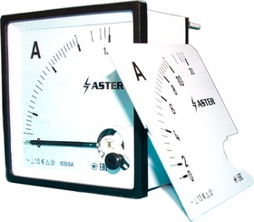 Фото 1/2 Aster Амперметр аналоговый AMP-771 5А (без шкалы) класс точности 1,5 AMP-771