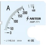 Aster Шкала к амперметру AMP-771 200/5 А SC771-200