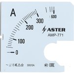 Aster Шкала к амперметру AMP-771 300/5 А SC771-300