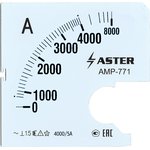 Aster Шкала к амперметру AMP-771 4000/5 А SC771-4000