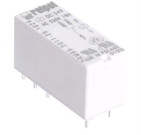 RM85-3021-35-1024, Реле миниатюрное, контакты SPST-NO (AgSnO2), катушка 24VDC, макс. ток 16A, шаг 5мм