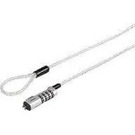 Замок для ноутбука Hama Wedge (00054120) сталь серебристый