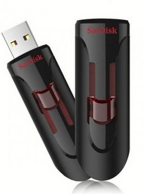 Фото 1/5 Флешка USB Sandisk Cruzer Glide 32ГБ, USB3.0, черный [sdcz600-032g-g35]