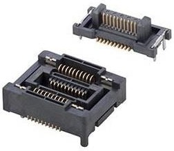 FBBF030V01C23, Board to Board & Mezzanine Connectors FLTStack 0.50mm Floating Board-to-Board Connector - 30 Positions Receptacle Connector,