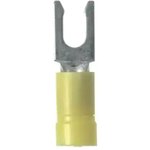 PV10-6LF-D, Locking Fork Terminal, vinyl insulated, funnel entry, butted seam ...