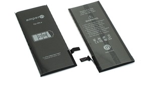Фото 1/2 Аккумуляторная батарея (аккумулятор) для Apple iPhone 6 3,82V 2200mAh (Amperin)