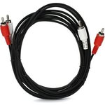 Соединительный кабель 2xRCA /M/ - 2xRCA /M/ черный 3m, VAV7158-3M
