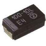 TR3C107K010C0100, Конденсатор: танталовый; 100мкФ; 10ВDC; SMD; C; 2312; ±10%; 100мОм