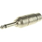 NA2FP, XLR Connectors 3P F XLR - 1/4" MONO PLUG - PRE-WIRED