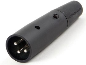 A5MBAU, XLR Connectors QG CONNECTOR MALE/BL