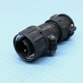 ШР20П2НГ6 вилка кабельная с прямым патрубком и гайкой для неэкранированного кабеля, импорт 2025 год | купить в розницу и оптом