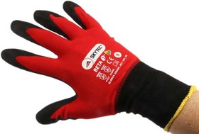 SKY503, Nylon Nitrile-Coated General Purpose Gloves, size 9, Red