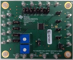 TPS4H000EVM, Оценочный модуль, TPS4H000-Q1 4-канальный умный переключатель высокой стороны, 40В/1000мОм