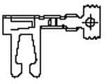 530002-3, Standard Card Edge Connectors DUO TYNE FLAG TERM