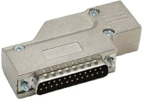 Фото 1/5 MHDCMR9-DM9P-K, D-Sub Standard Connectors D-Sub plug, machined contact & low profile die cast hood kit 9w