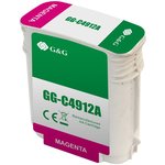 Картридж Cartridge G&G 82 для DesignJet 500/510/800/815/120, пурпурный (69 мл)