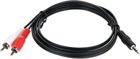Соединительный кабель 3.5 Jack M-2xRCA M, стерео, аудио, 1.5м TAV7183-1.5M