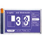 EA EDIP240B-7LWTP, LCD Graphic Display Modules & Accessories Blue/White Contrast ...
