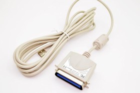 Фото 1/2 CUM360, Адаптер; USB 2.0; вилка Centronics 36pin,вилка USB A; 1,8м