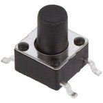 1301.9318, Tactile Switches 6X6 SHORT TRAVEL SWITCH 8.0MM