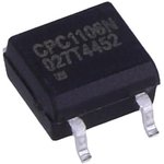 CPC1106N, Solid State Relays - PCB Mount 1-Form-B, 60V, 75mA 4-Pin SOP