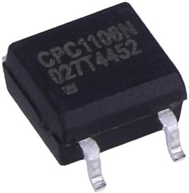 Фото 1/5 CPC1106N, Solid State Relays - PCB Mount 1-Form-B, 60V, 75mA 4-Pin SOP