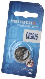 Фото 1/2 RENATA CR2025 BL1, Элемент питания