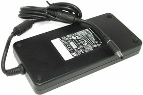 Фото 1/3 Блок питания (сетевой адаптер) для ноутбуков Dell 19.5V 12.3A 240W 7.4x5.0 мм с иглой черный slim, без сетевого кабеля Premium
