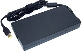 Фото 1/3 Блок питания (сетевой адаптер) для ноутбуков Lenovo 20V 11.5A 230W прямоугольный черный, с сетевым кабелем