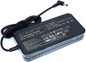 Фото 1/3 Блок питания (сетевой адаптер) для ноутбуков Asus 19V 6.32A 120W 6.0x3.7 мм черный, с сетевым кабелем