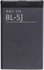 Фото 1/2 Аккумулятор / батарея BL-5J для Nokia Lumia 520, Nokia N900, Nokia 5230, Nokia Asha 302, 5235, 5800, Asha 200, C3-00, Lumia 525, Lumia 530,