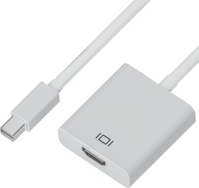 Фото 1/3 GCR-MDP2HD2, GCR Адаптер-переходник Apple mini DisplayPort 20M   HDMI 19F
