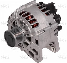 Фото 1/8 LG 0951, Генератор Renault Duster 12-; Nissan Terrano 14- 2.0i 120A StartVolt