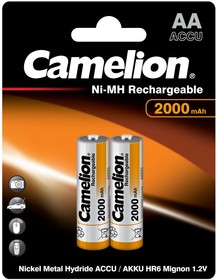 NH-AA2000BP2/3504, Аккумулятор Camelion (AA, 2000 mAh, 2 шт)