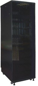 Шкаф серверный 19" Business Advanced 47U 800x1200, без дверей, с боковыми стенками, черный, 5 ЧАСТЕЙ