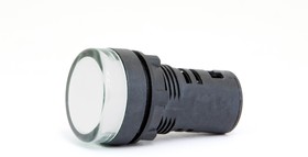 Фото 1/2 Elvert Лампа сигнальная компактная ф22 LED 230В белая IP44 LS3-22D/W220