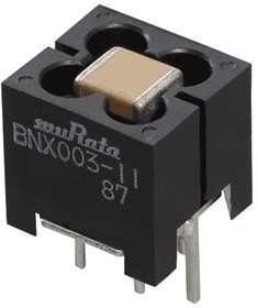 Фото 1/4 BNX003-11, (10A 150VDC 40dB), EMI фильтр индуктивно-емкостной 40дБ(5-1000МГц) 10A 150VDC монтаж в отверстие коробка
