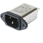 FN9222-15-06, AC Power Entry Modules 15A COMPACT HIGH-PERFORMANCE
