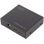 DS-46304, Разветвитель HDCP 1.3 Цвет черный Вх гнездо HDMI 4096x2..60px