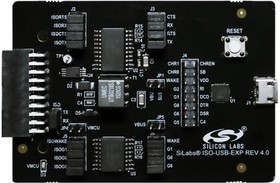 ISOLATED-USB-EK, Interface Development Tools Isolated USB-UART expansion board for EFM8 and EFM32 starter kits