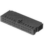 1-102387-3, Conn Housing RCP 44 POS 2.54mm Crimp ST Cable Mount Black Package