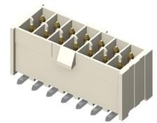 IPL1-104-02-F-S-K, Headers & Wire Housings .100" Mini Mate Isolated Power Terminal Header