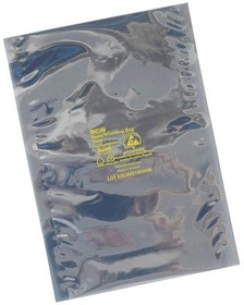 100616, Anti-Static Control Products Static Shield Bag, 1000 Series Metal-In, 6X16, 100 Ea