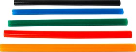 Фото 1/10 Стержни клеевые EDGE by PATRIOT 11*200мм набор цветных стержней: красных,зеленых, синих,оранжевых,чер