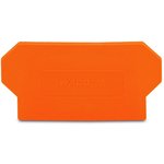 280-328, Separator plate - 2 mm thick - oversized - orange
